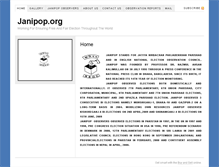Tablet Screenshot of janipop.org